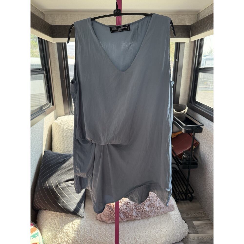 Friday To Sunday Blue Free Size Blouse